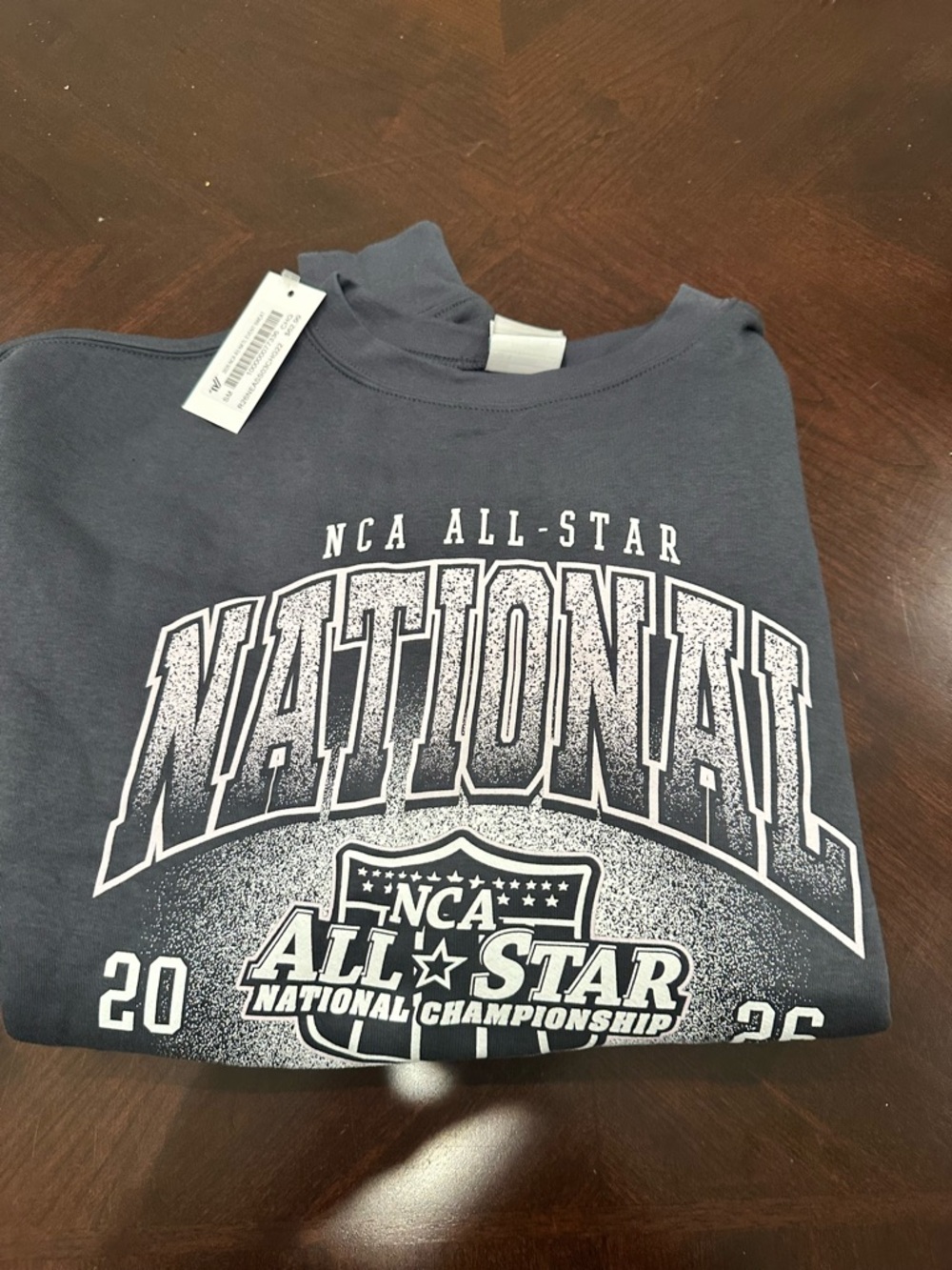 NCA cheer sweatshirt small 2026